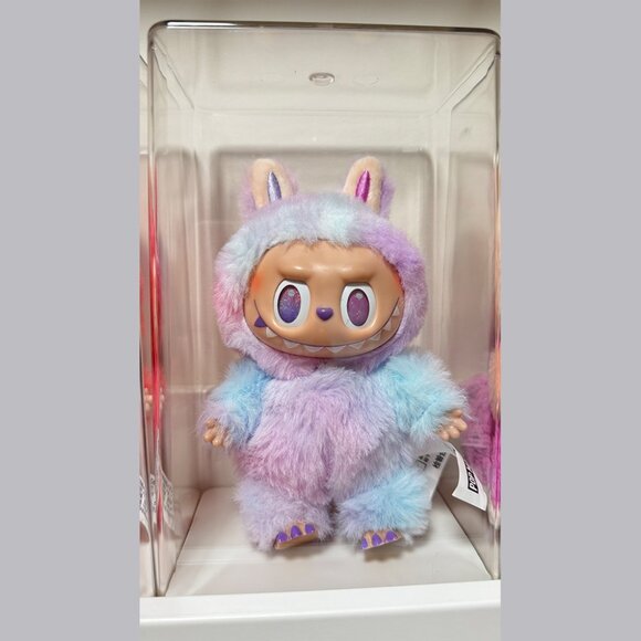 Authentic Popmart Labubu V3 LUCK + Free Clear Acrylic Display BOX - Picture 1 of 2